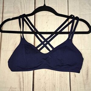 3 FOR 12 SALE Athleta Navy Size Small Racerback Sports Bra
